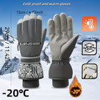 Gants homme gris clair