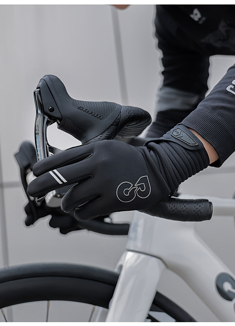 Gants de vélo, vue détail
