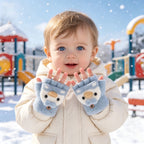 Gants enfant à retournement, vue détail