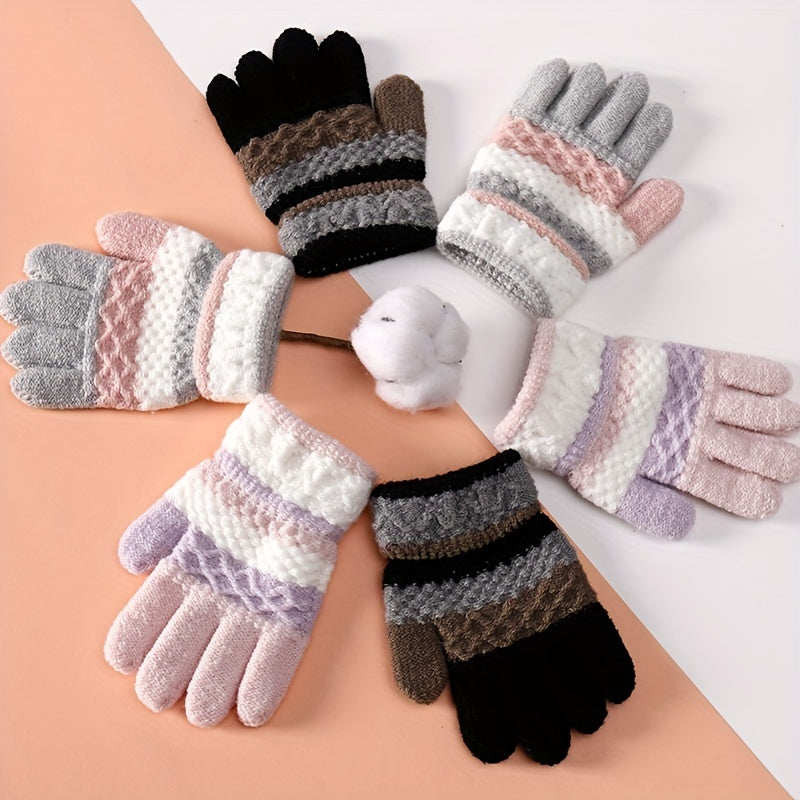 Gants enfant maternelle, vue détail