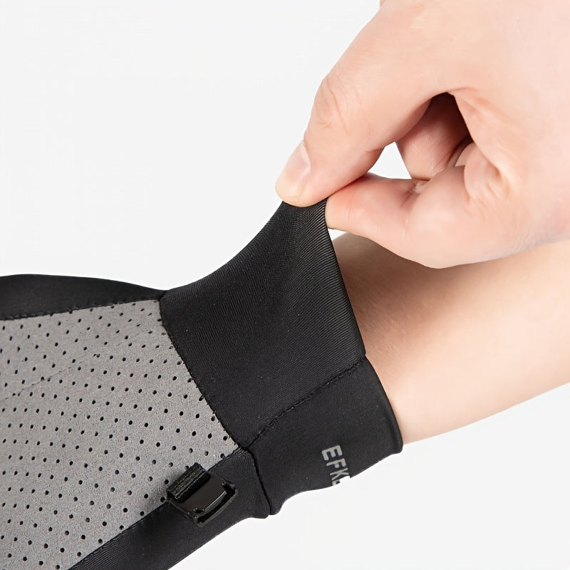 Gants de vélo, vue détail