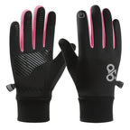 Gants de vélo enfant coloris rose