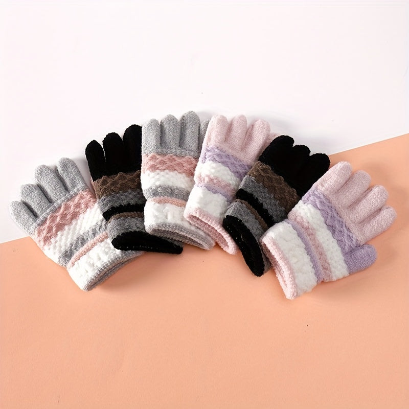 Gants enfant maternelle, vue détail