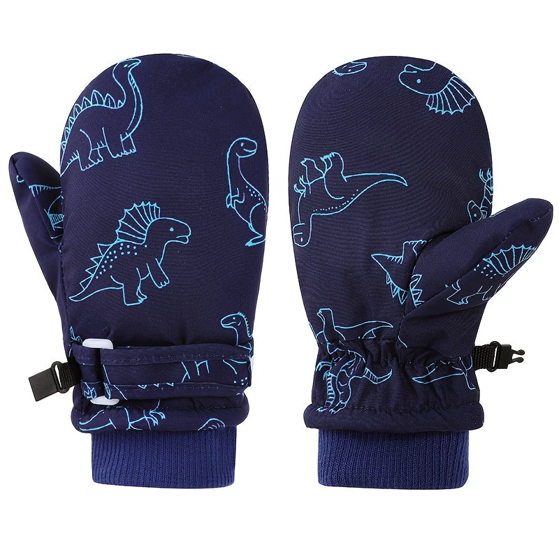 Moufles enfant coloris marine