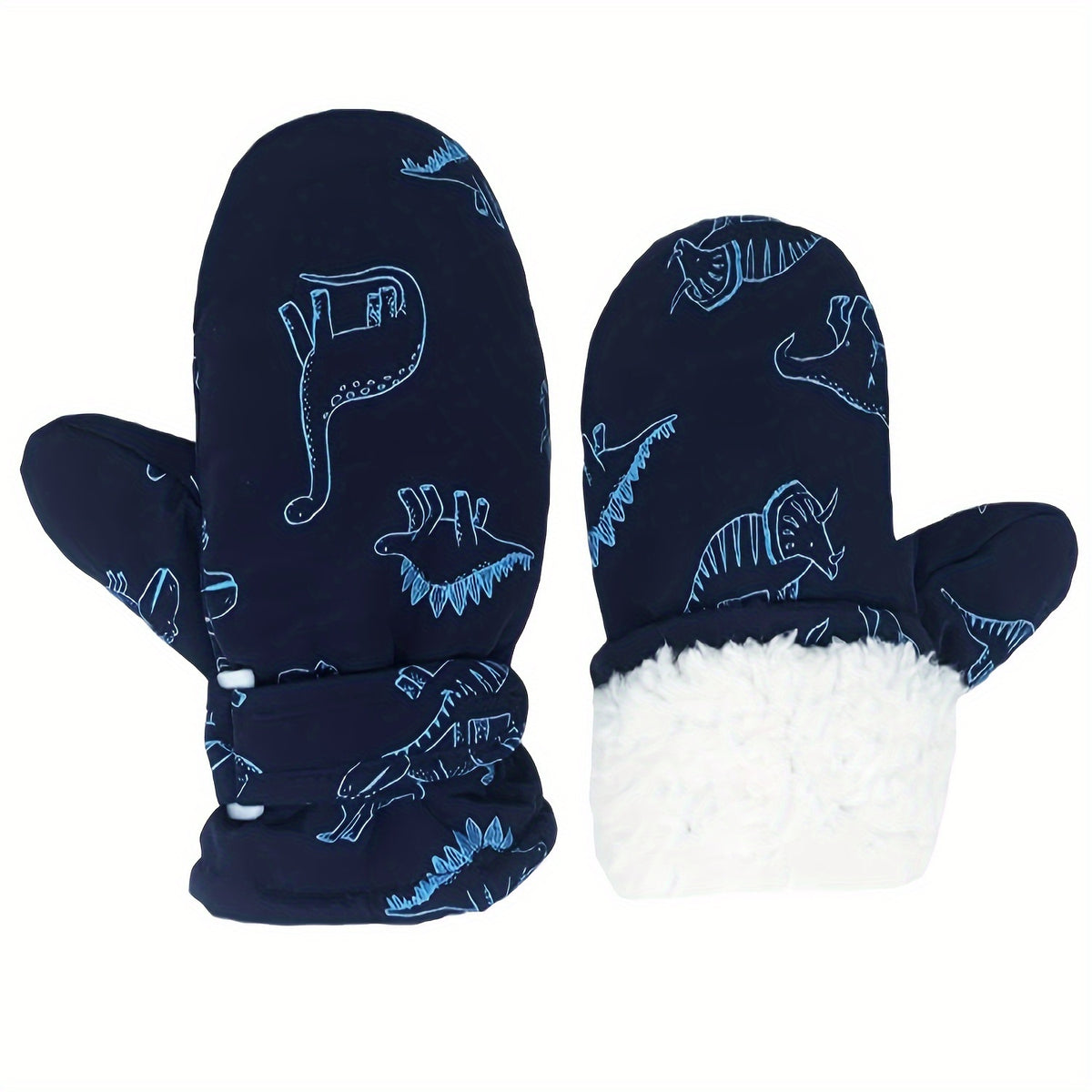 Gants enfant coloris bleu marine
