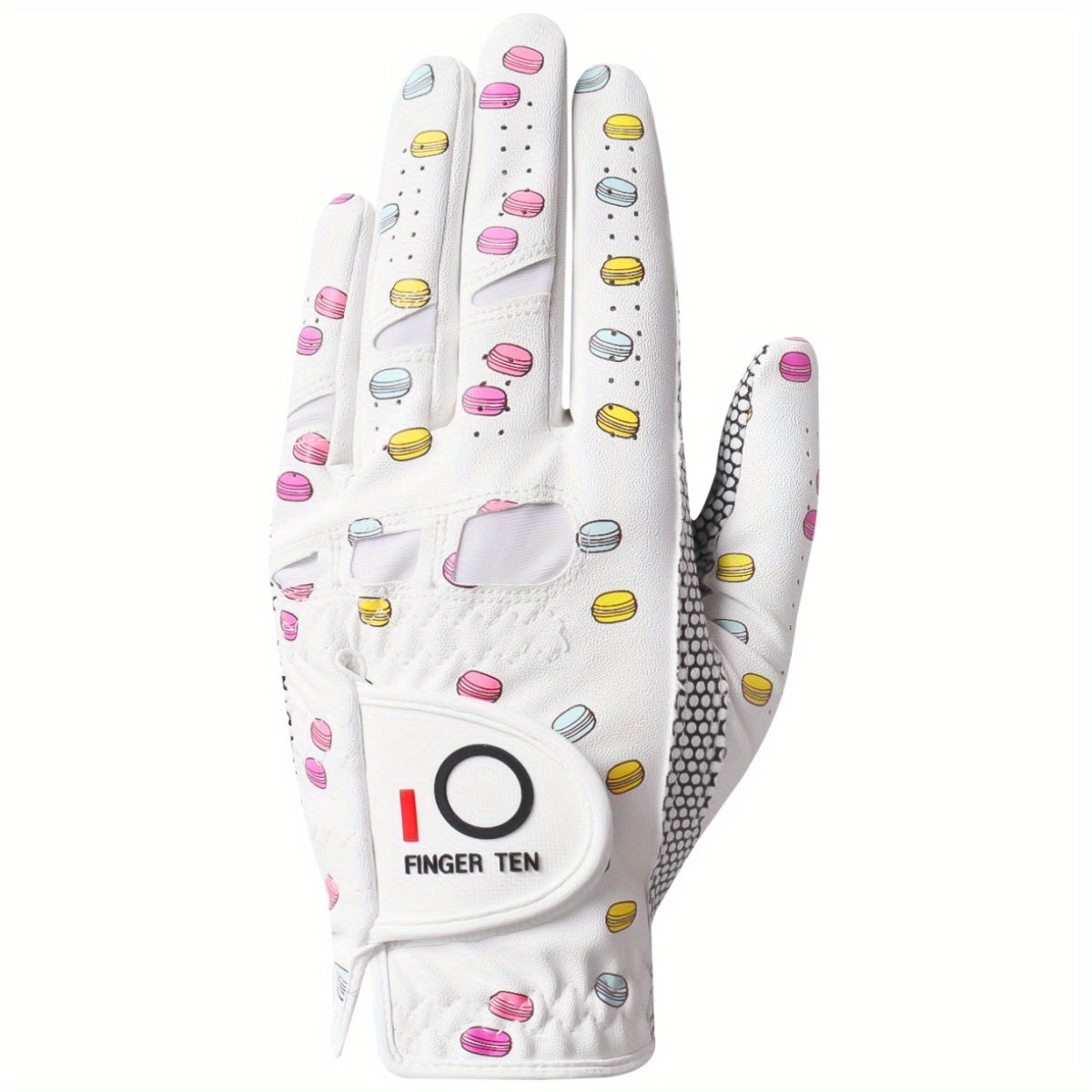 Gant de golf motif macaron