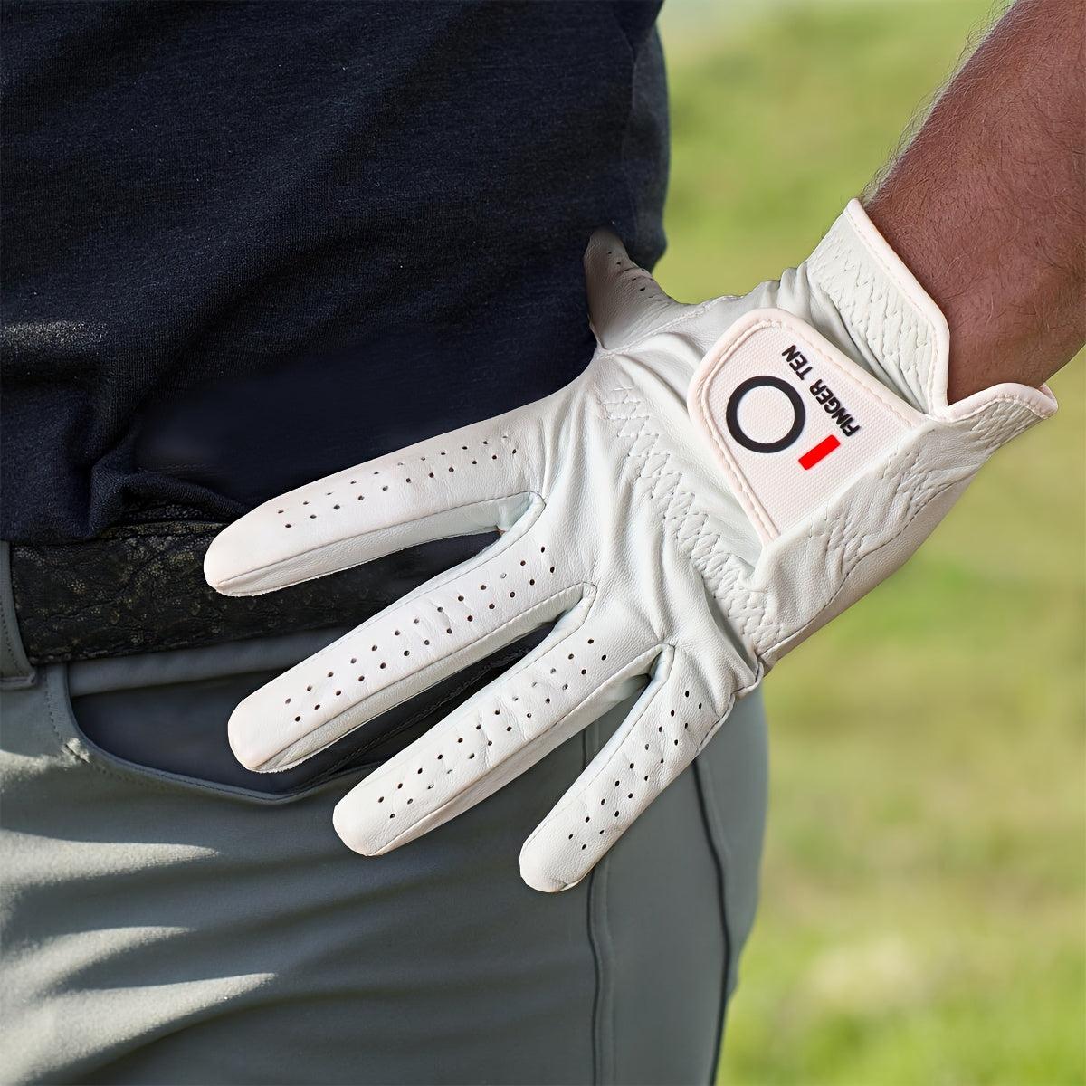 Gant de golf homme, vue détail