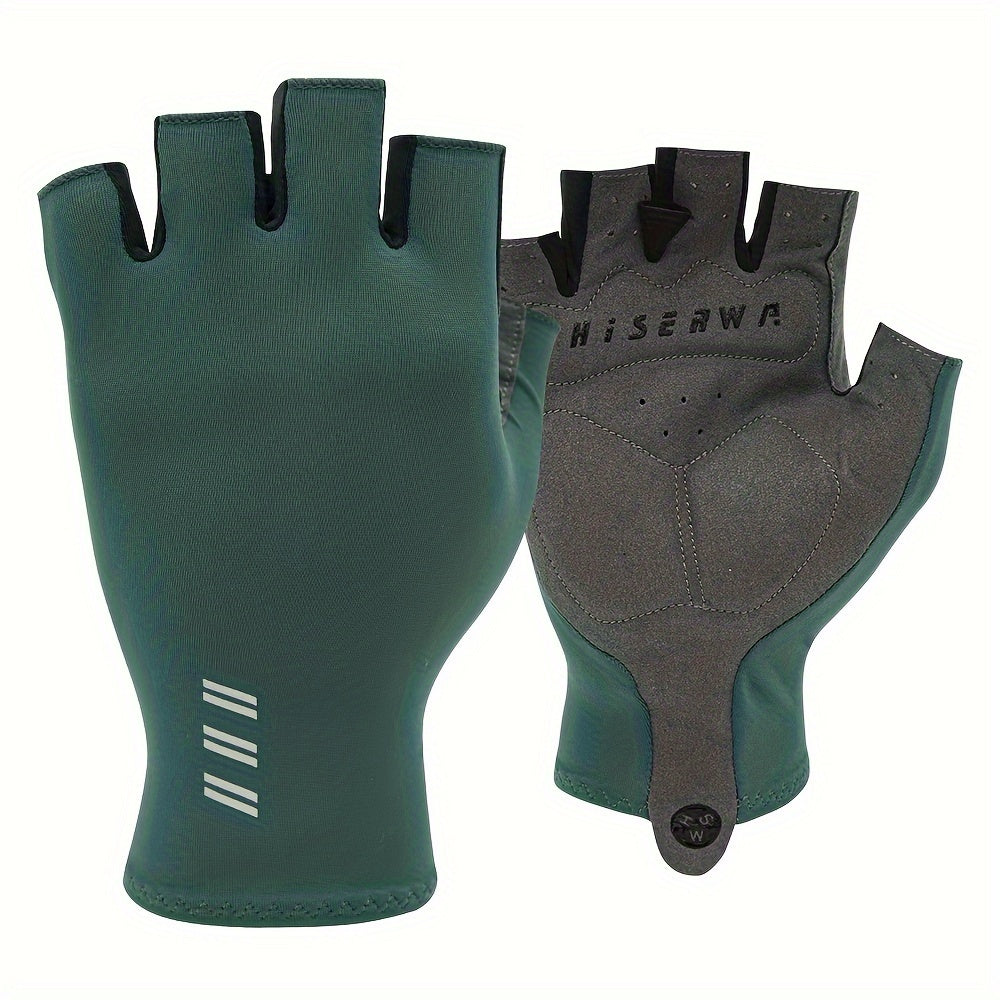 Gants de vélo vert