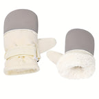 Gants enfant coloris beige