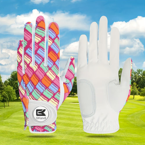 Gant de golf femme, marqueur de balle