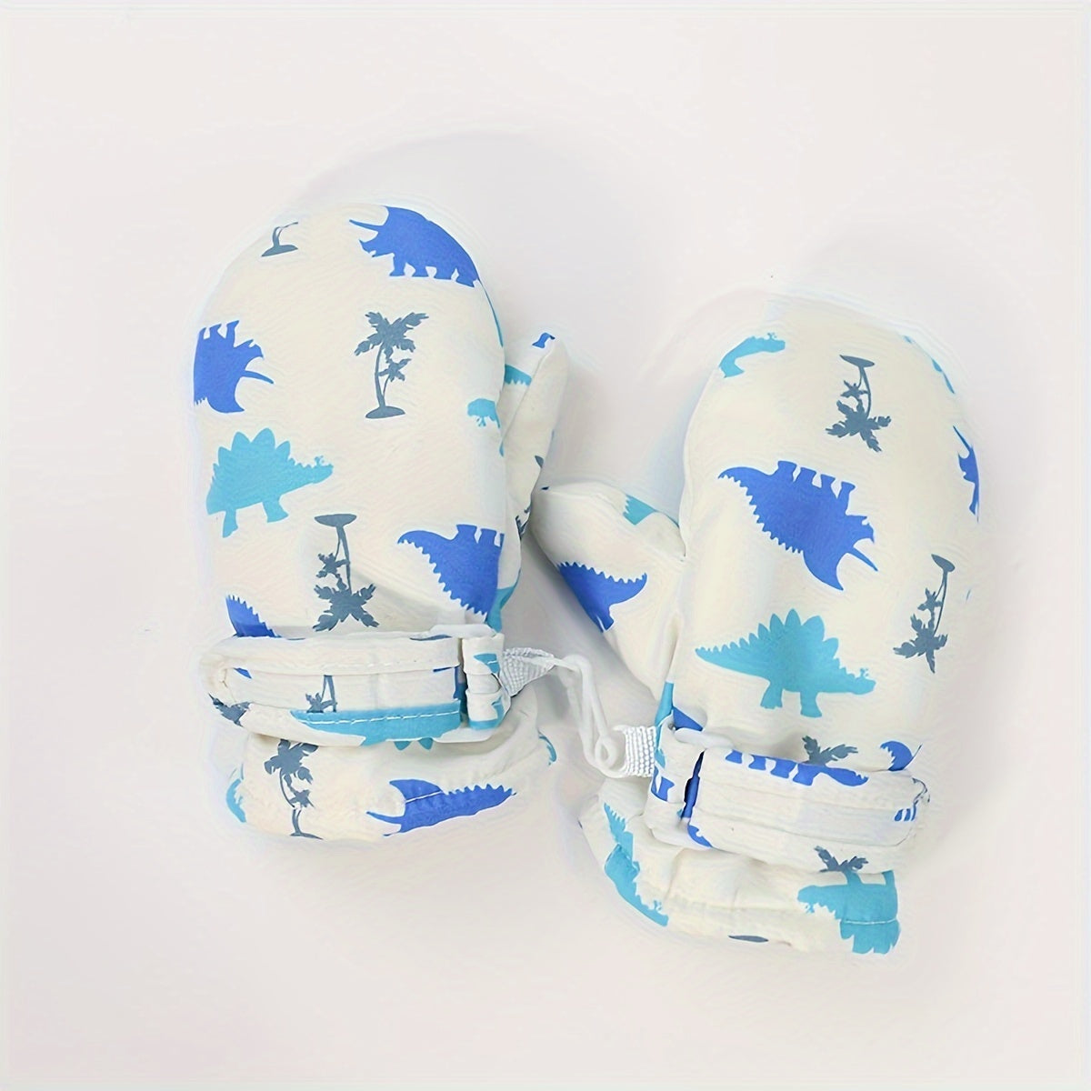 Moufles enfant coloris blanc, 6-24 mois