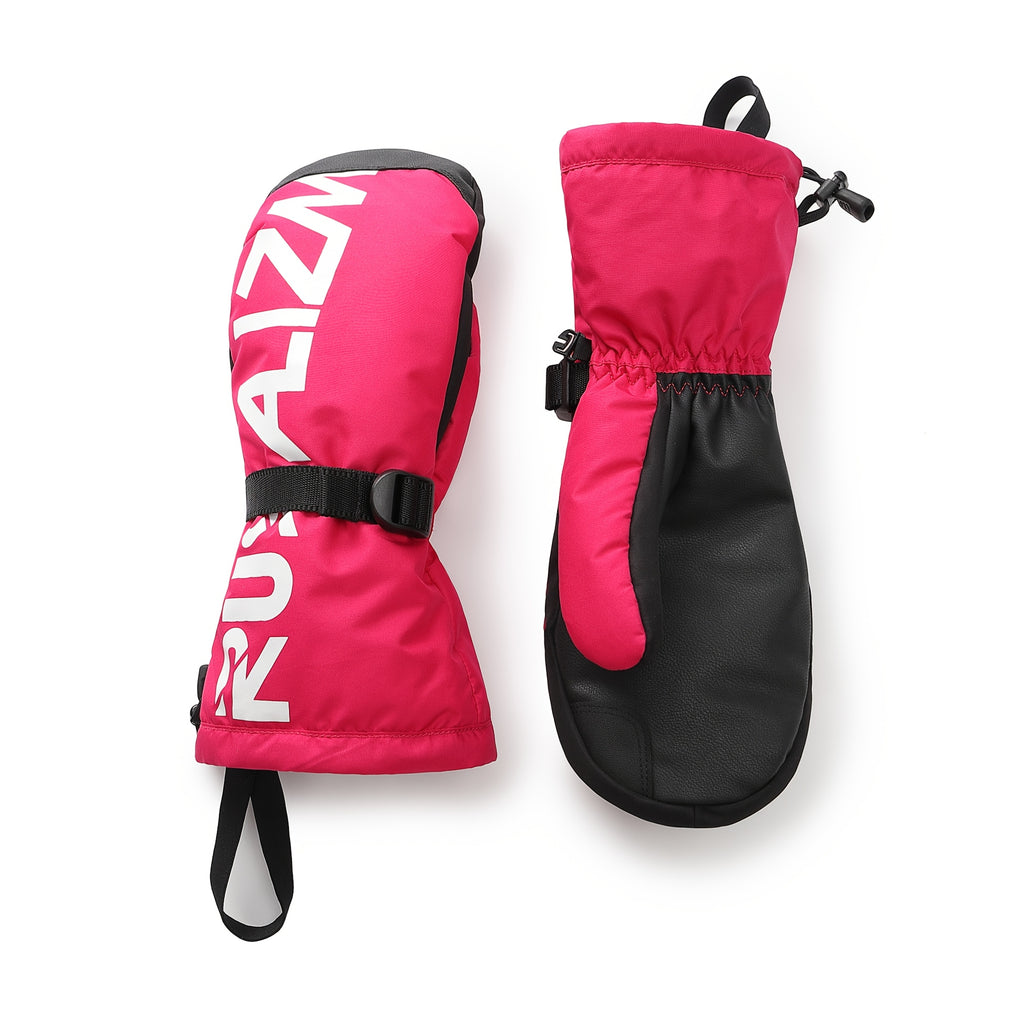 Gants de ski cerise