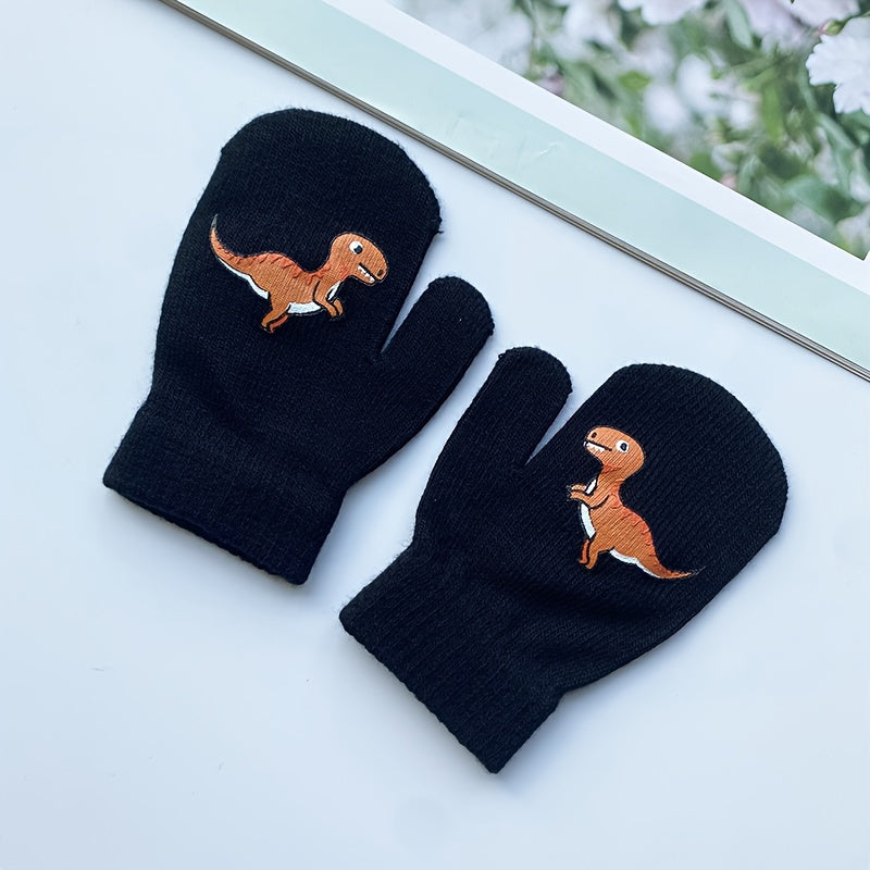 Gants enfant motif rapace