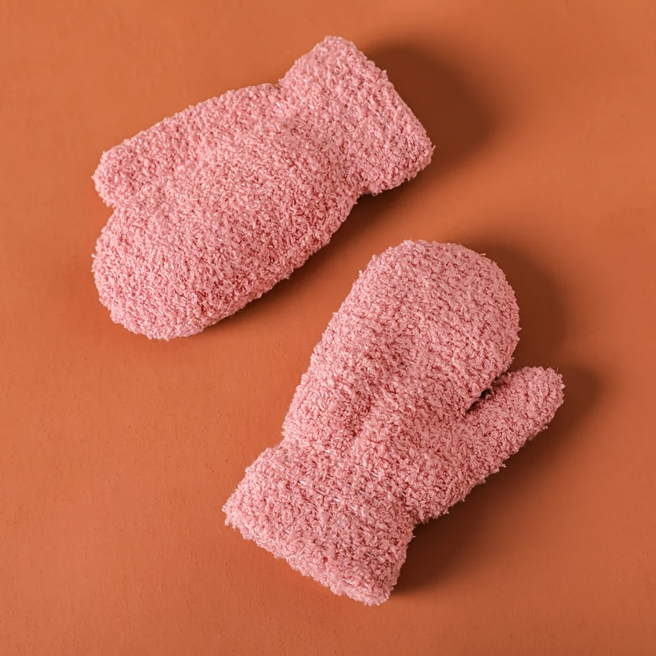 Gants enfant polaire doublée, vue détail