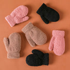 Gants enfant polaire doublée, vue détail