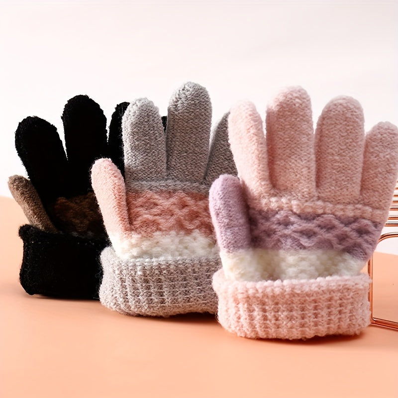 Gants enfant maternelle, vue détail