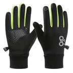Gants de vélo enfant coloris vert