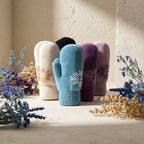 Moufle femme portée, usage quotidien hiver