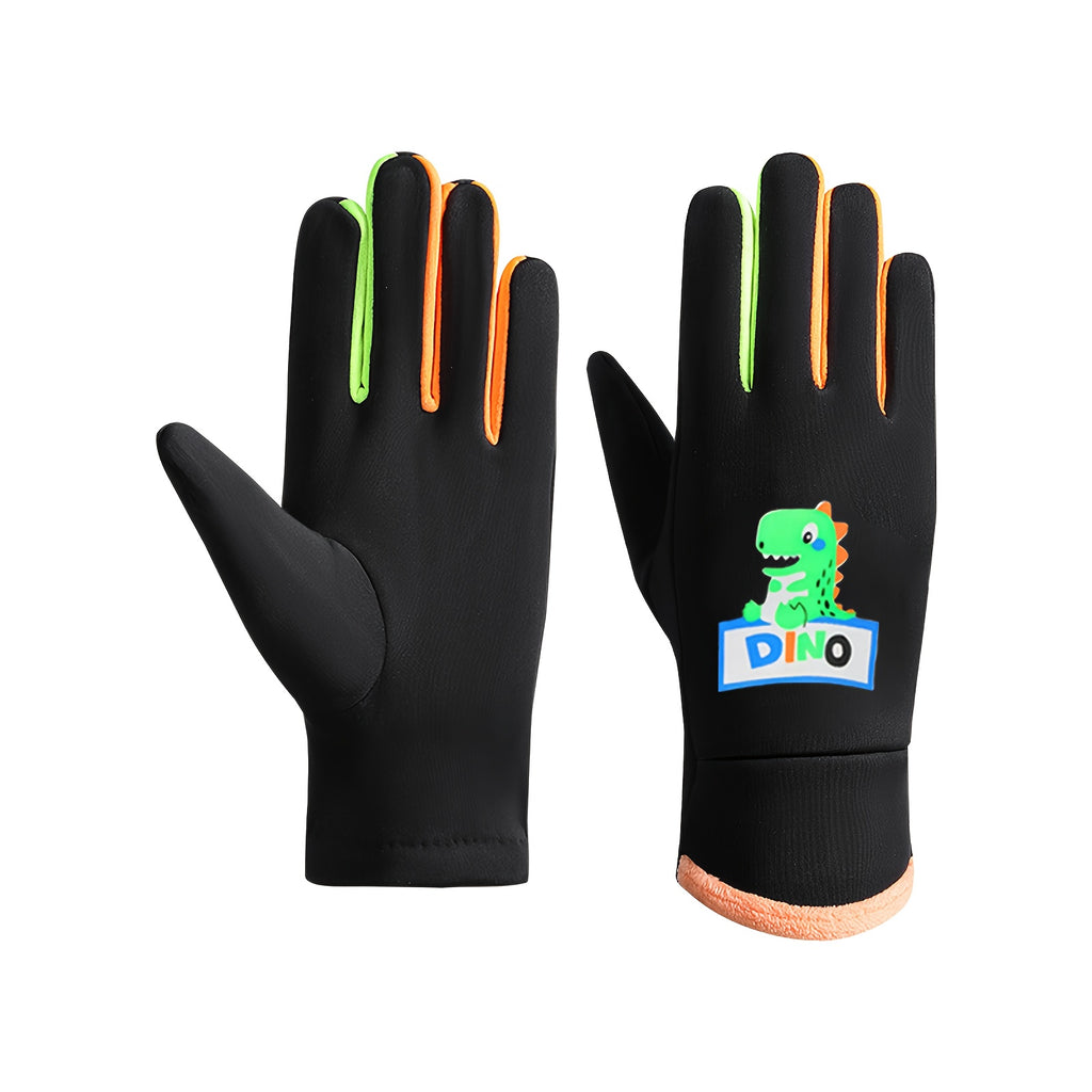 Gants enfant tissés, vue détail