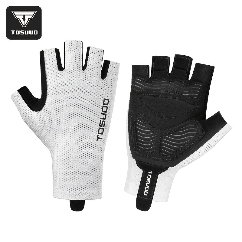 Gants de vélo blanc