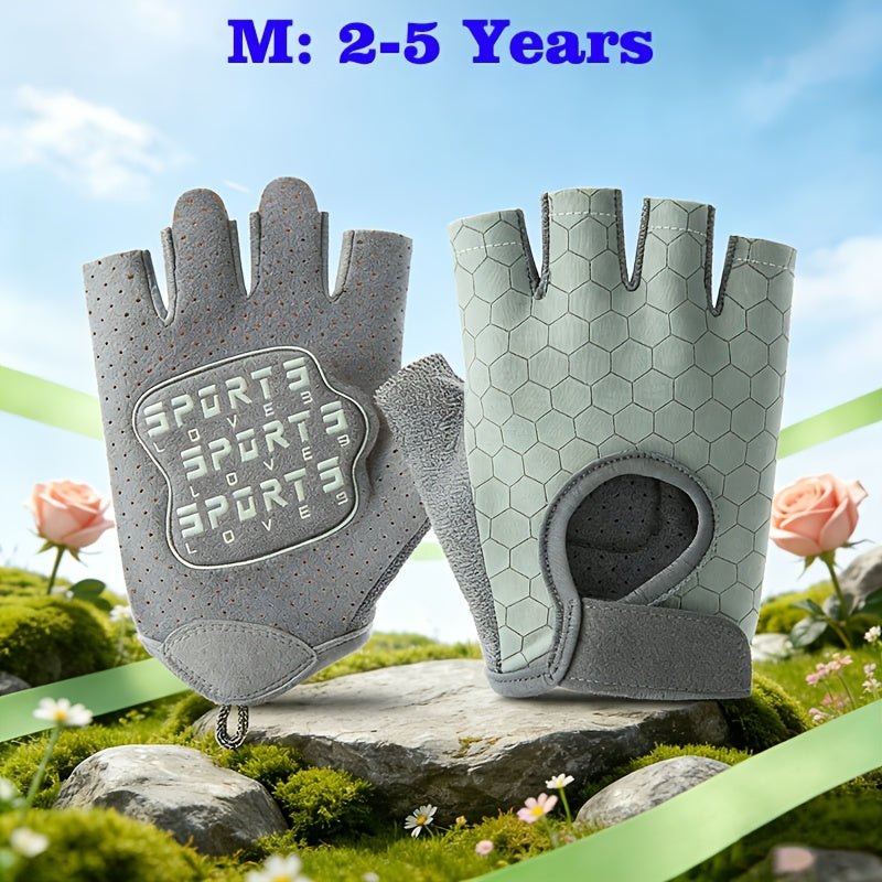 Gants enfant coloris vert