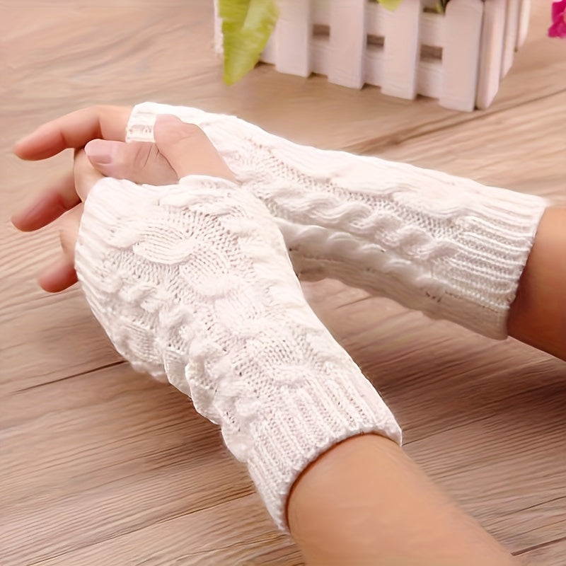 Lot de 4 mitaines femme, présentation des coloris