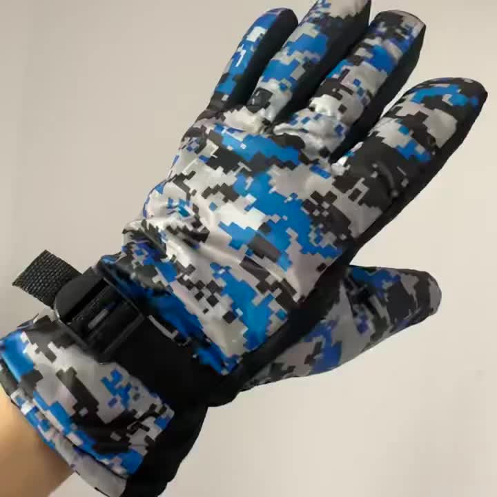 Gants de vélo, vue détail