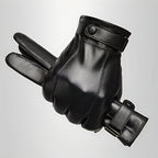 Gants homme cuir PU, vue détail