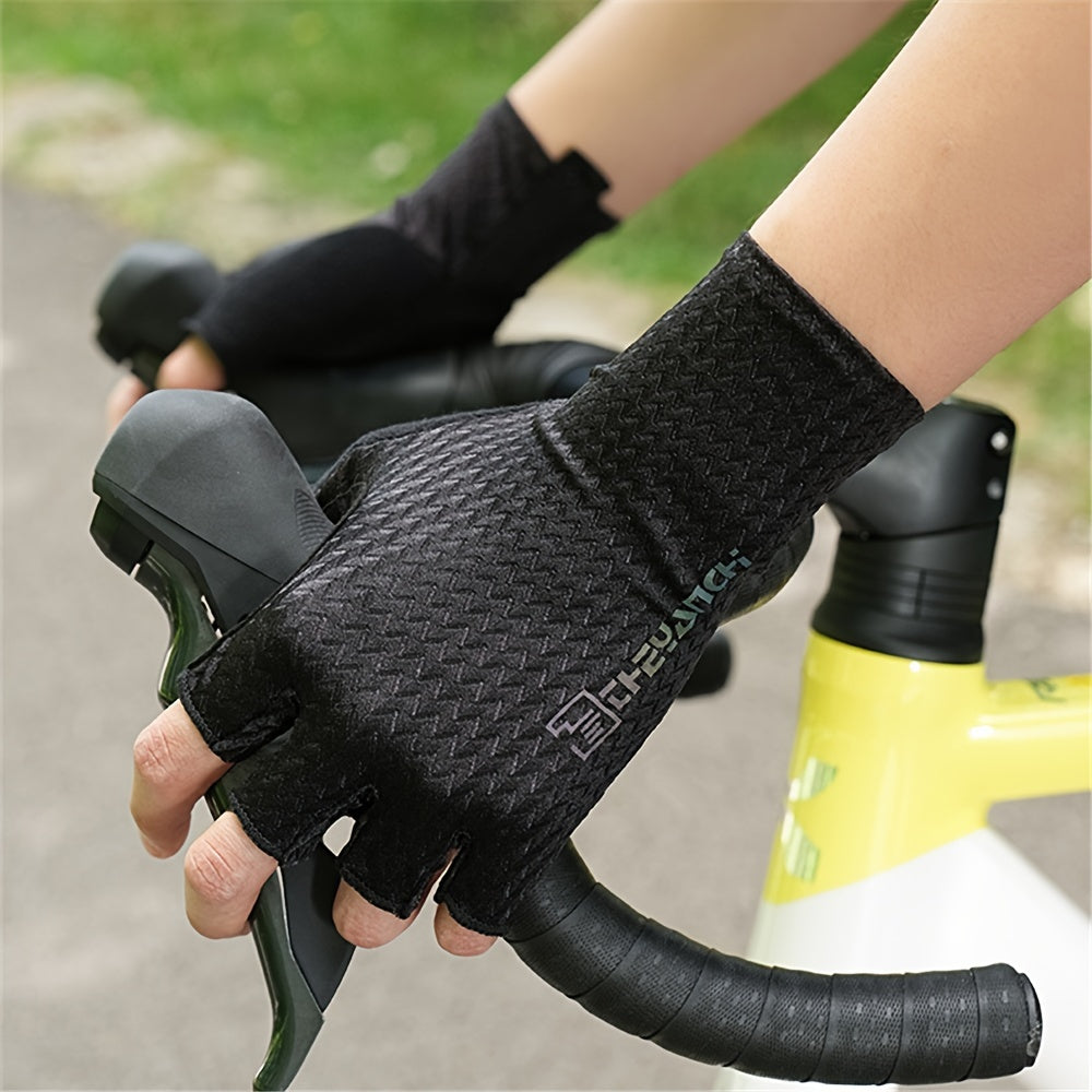 Gants de vélo, vue portée