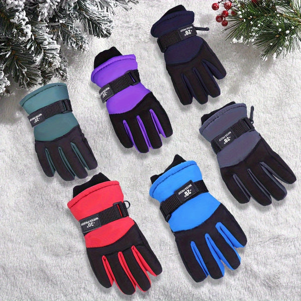 Gants de ski enfant, présentation des différents coloris