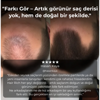 Hair Rich  ™ Saç Yoğunlaştırıcı Fiber Toz – Anında Dolgun Görünüm