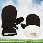 Gants de ski enfant coloris noir
