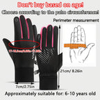 Gants enfant, fermeture à boucle