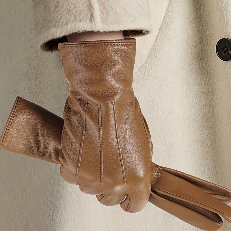 Gants cuir femme fins, vue d'ensemble des coloris