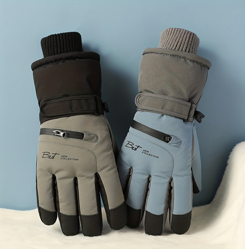 Gants de ski, vue détail