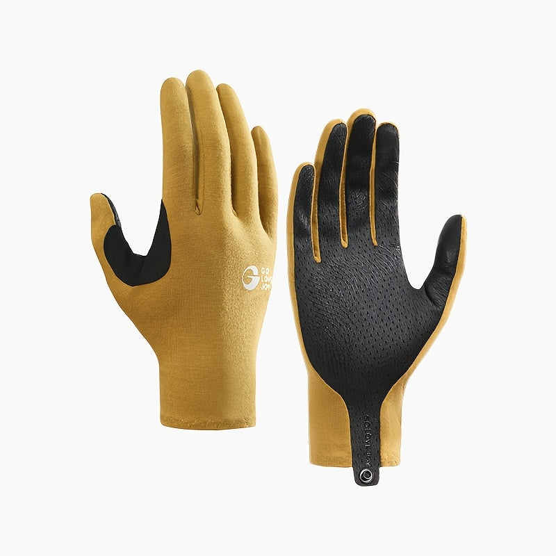 Gant de sport jaune