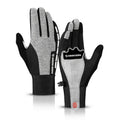 Gants de vélo gris
