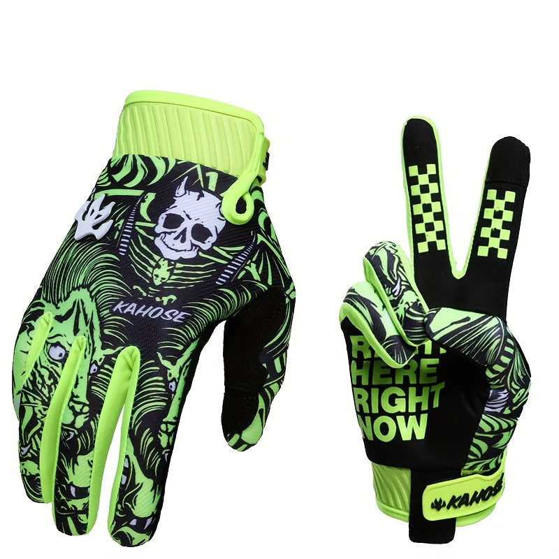 Gants de vélo, vue portée