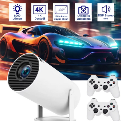 Retro Console Pro – Film ve Oyun Projektörü