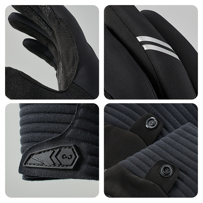 Gants de vélo, vue portée