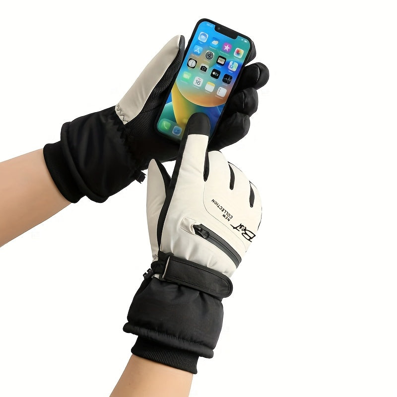 Gants de ski, vue détail