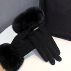 Gants femme portés