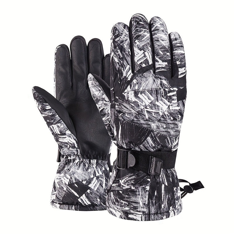 Gants de ski, vue détail