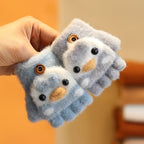 Gants enfant à retournement, vue détail