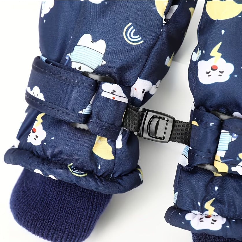 Gants de ski enfant, vue détail