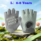 Gants enfant demi-doigts, vue détail