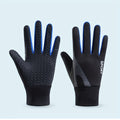 Gants enfant coloris bleu, sport extérieur