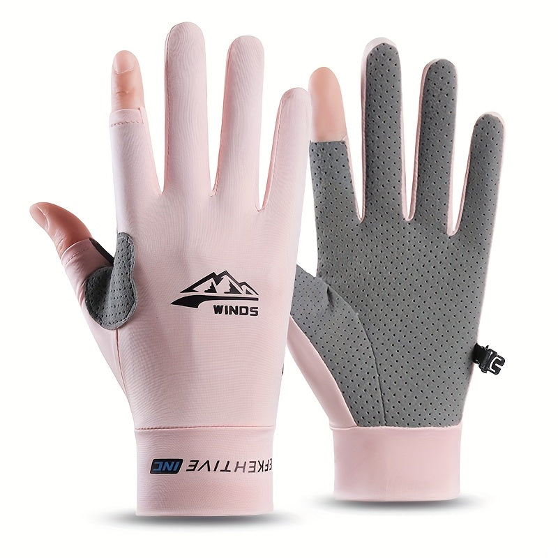 Gants d'été rose