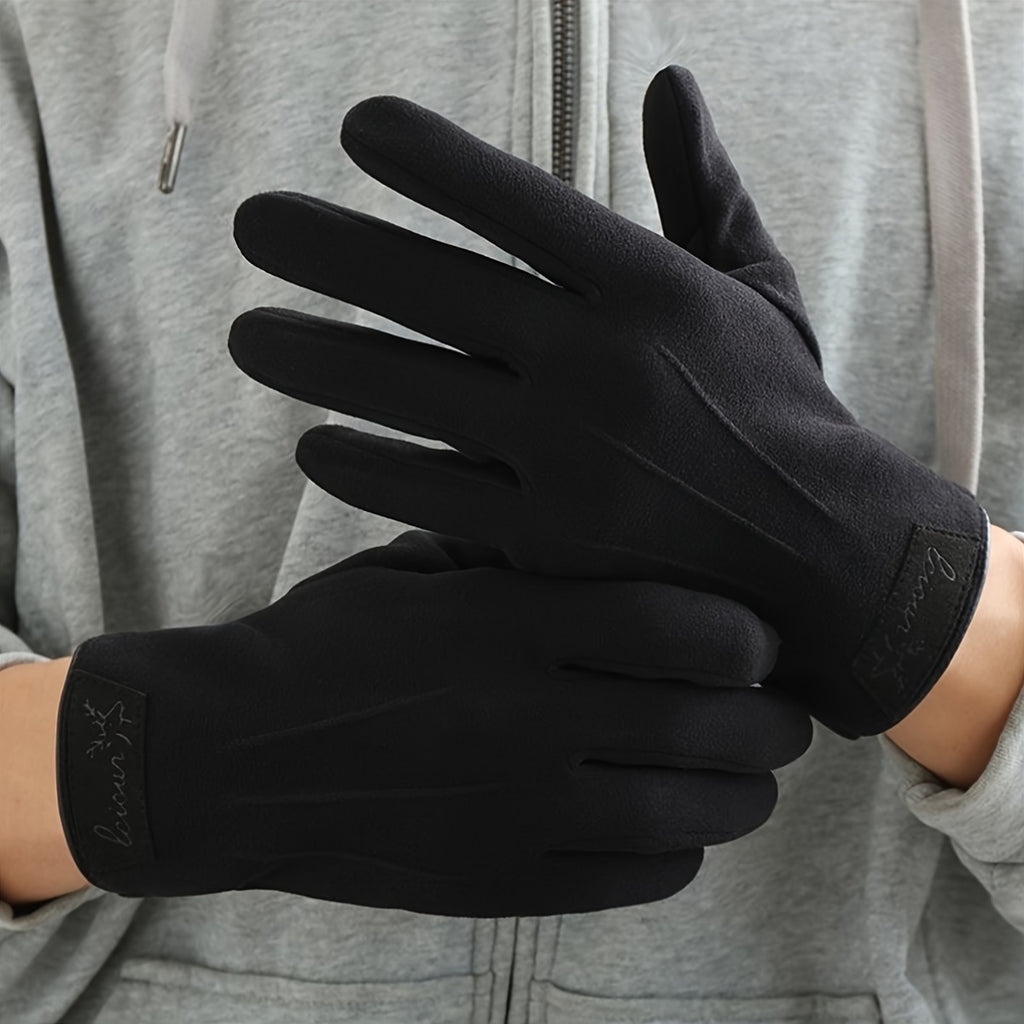 Gants homme, vue détail