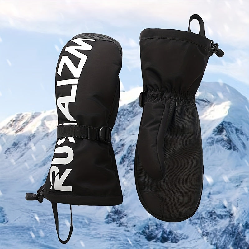 Gants de ski, vue détail